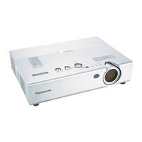 Panasonic PT-LB20NTU Instrucciones De Operación