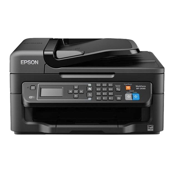 Epson WF-2630 Guia De Instalacion