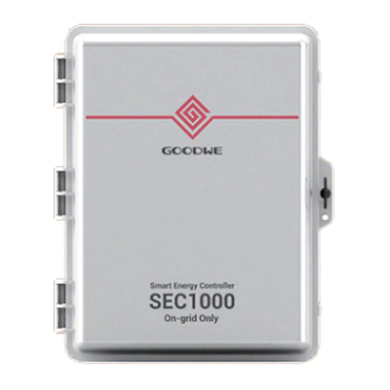 Goodwe SEC1000 Manual Del Usuario
