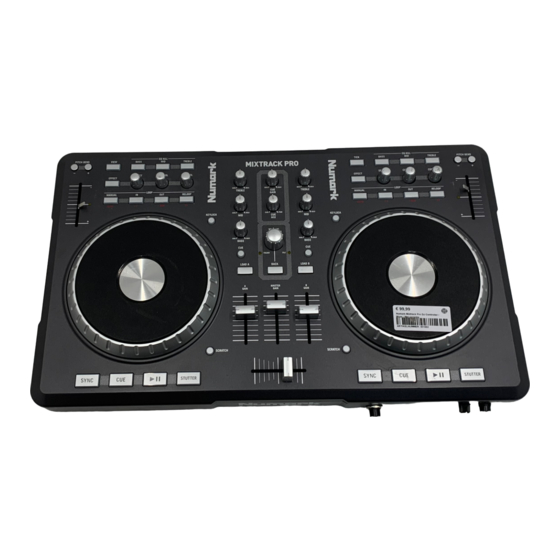 Numark MIXTRACK PRO Guia De Inicio Rapido
