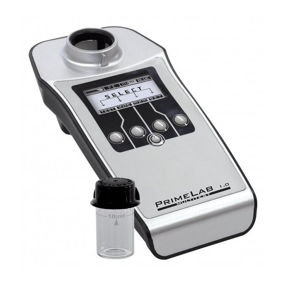 PrimeLab 1.0 Multitest Manual De Usuario