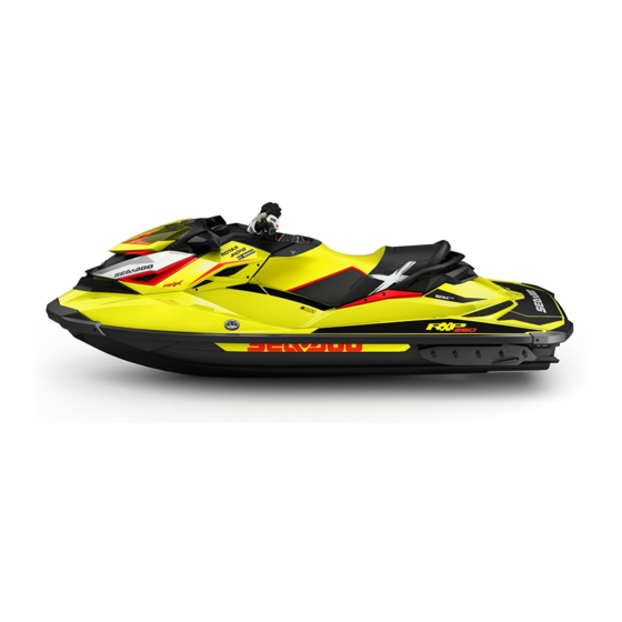 Sea-doo RXP-X 260 Guia Del Usuario