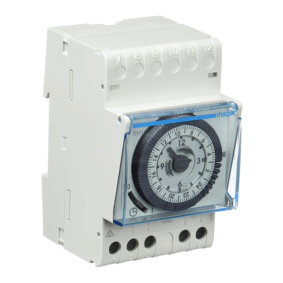 hager EH 110 Manual De Instrucciones
