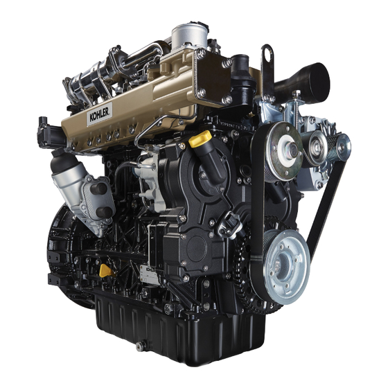 Kohler KDI 1903 TCR Uso Y Mantenimiento