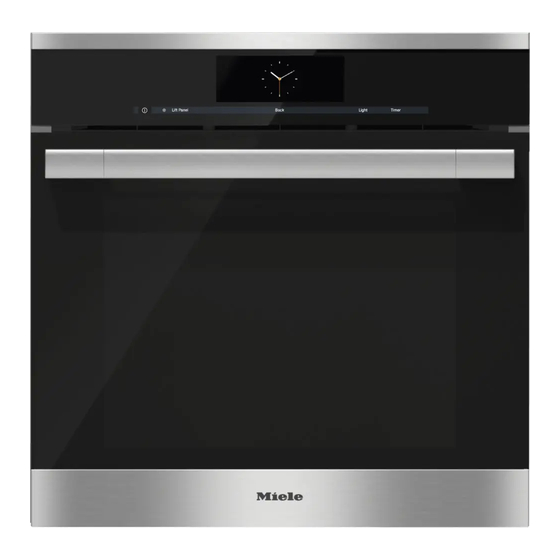 Miele DGC 6765 Instrucciones De Instalación Y Funcionamiento