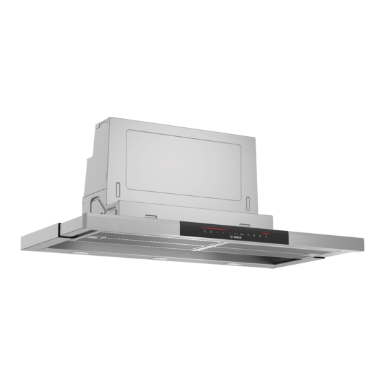 Bosch DFS097K51 Manual De Usuario E Instrucciones De Montaje