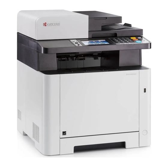 Kyocera ECOSYS M5526cdn Manuales