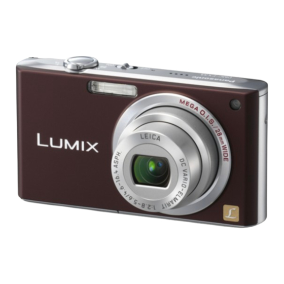 Panasonic Lumix DMC-FX33 Manual Del Usuario