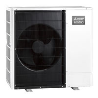 Mitsubishi Electric PUD-SHWM AA serie Para El Instalador