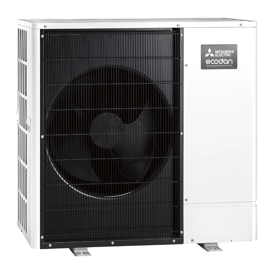 Mitsubishi Electric PUD-SWM AA serie Para El Instalador