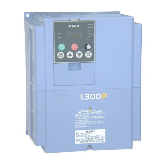 Hitachi L300P Serie Guía De Referencia Rápida