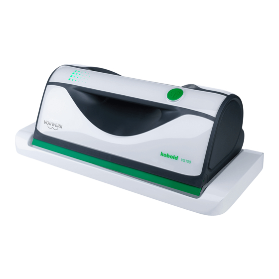 Vorwerk Kobold VG100 Instrucciones De Uso