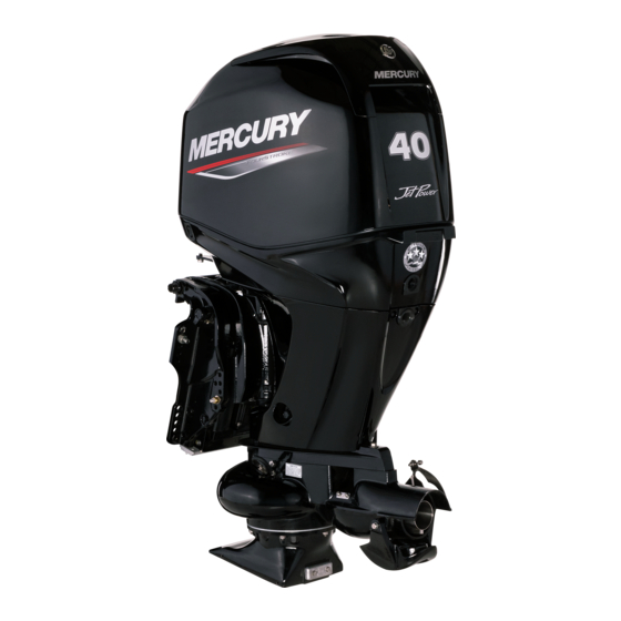 Mercury Marine Jet 40 Manual Del Propietário