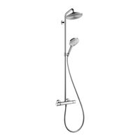 Hansgrohe Raindance Select Showerpipe 240 27115 1 Serie Instrucciones De Montaje