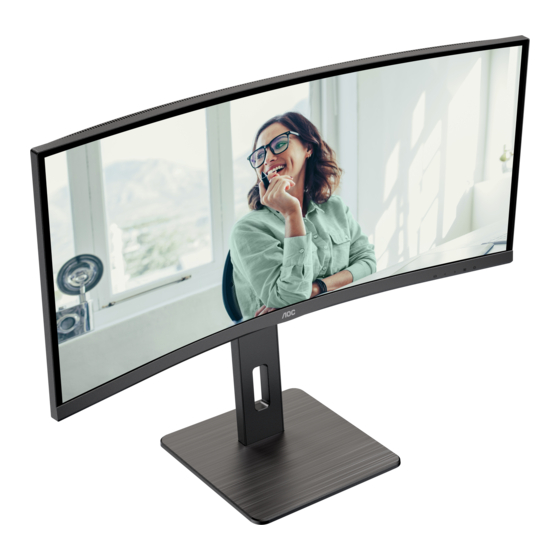 AOC CU34P3CV Manual Del Usuario