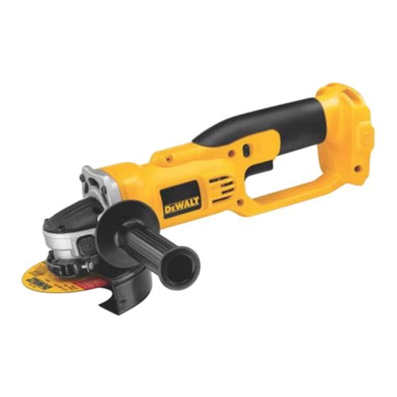 DeWalt DC411 Manual De Instrucciones