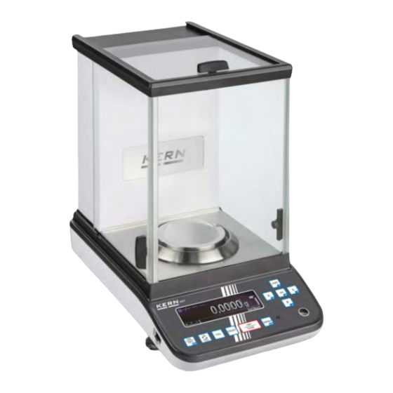 KERN ABP Serie Manual De Instrucciones