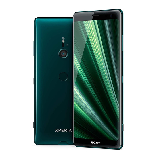 Sony Xperia XZ3 H8416 Guia Del Usuario