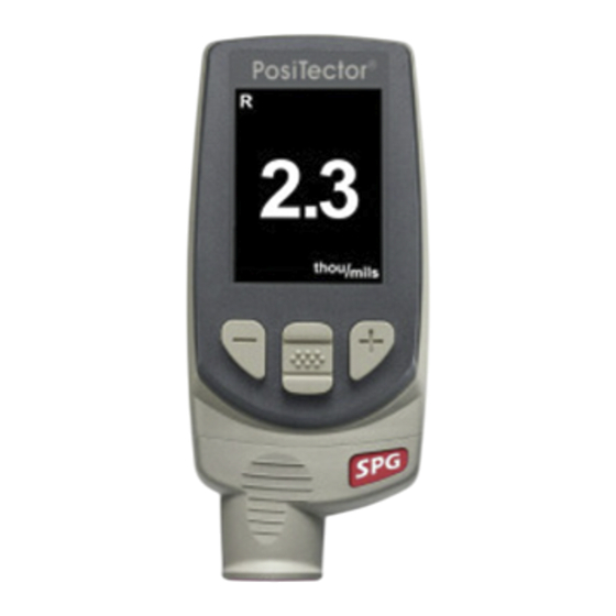 DeFelsko PosiTector SPG Guía Rápida