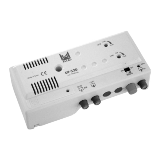 Alcad 904 Serie Manual De Instrucciones