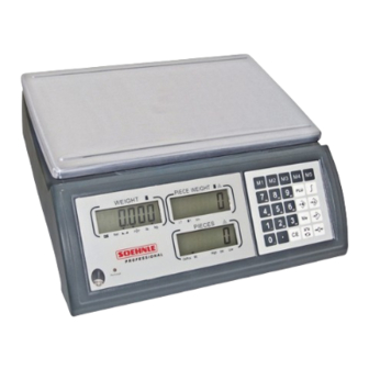 Soehnle Professional 9221 Manual De Instrucciones