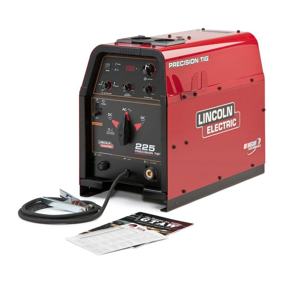 Lincoln Electric PRECISION TIG 225 Manual Del Operador