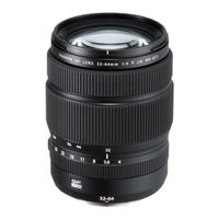 Fujifilm GF32-64mmF4 R LM WR Manual Del Propietário