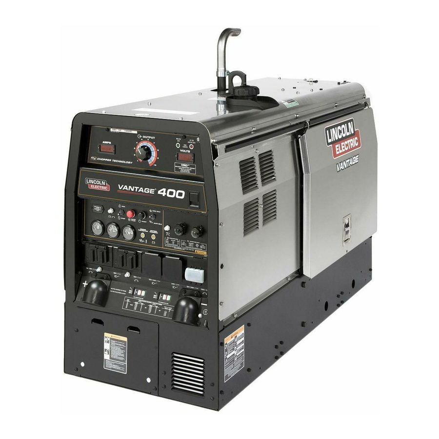 Lincoln Electric VANTAGE 400 Manual Del Operador