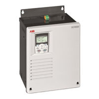 ABB DCS550 Guía Rápida De Instalación