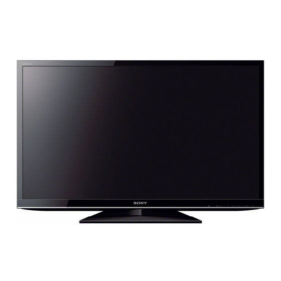 Sony BRAVIA KDL-42EX443 Manual De Instrucciones