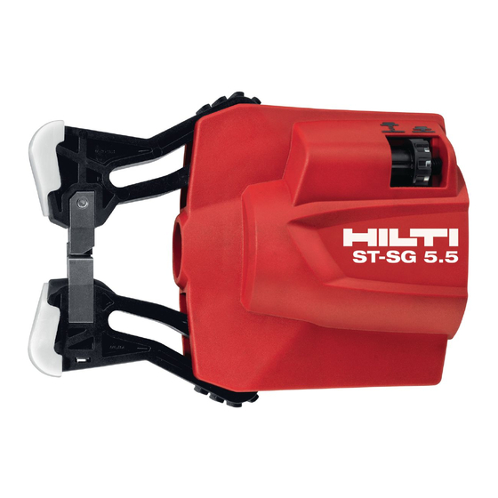 Hilti ST-SG5.5 Manuales