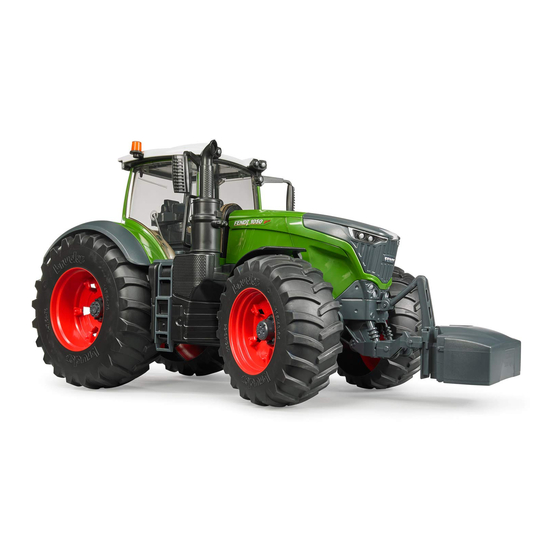 bruder 04040 Fendt 1050 Vario Guia De Inicio Rapido