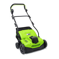 Greenworks GD40SC36 Manual Del Operario