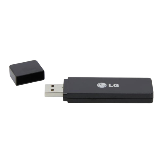 LG AN-WF100 Manual Del Usuario