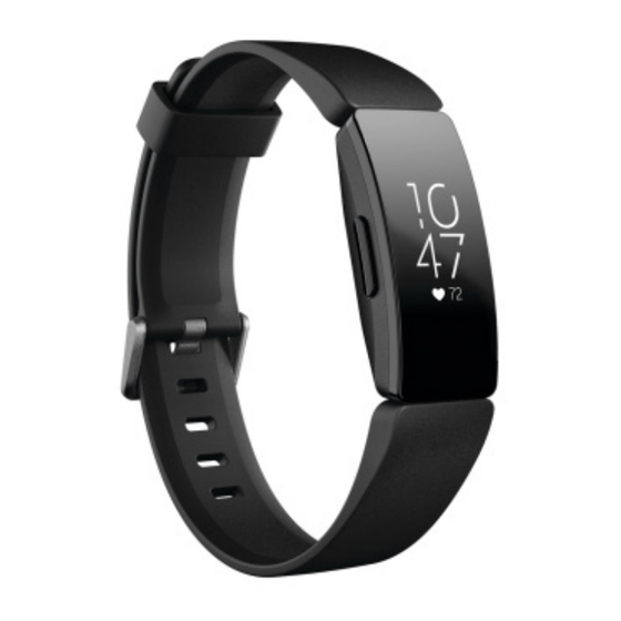 Fitbit Inspire HR Manual Del Usuario