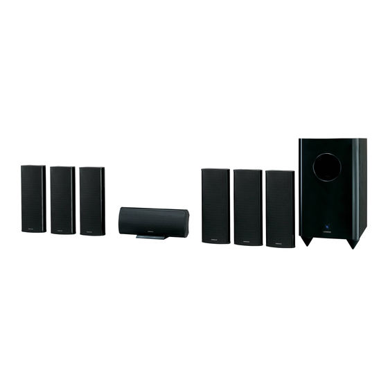 Onkyo SKS-HT750 Manuales