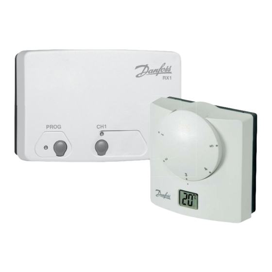 Danfoss RET B Instrucciones De Instalación / Instrucciones Del Usuario