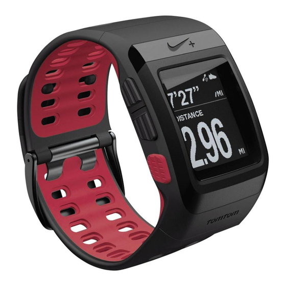 TomTom Nike+ Manual Del Usuario