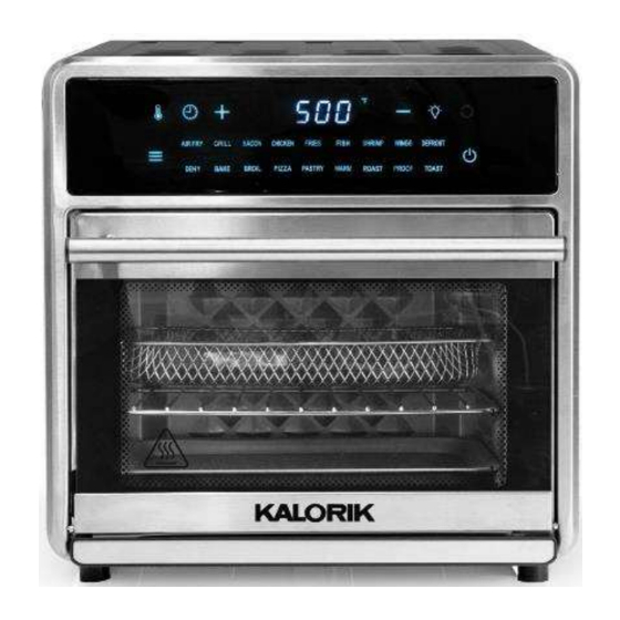 Kalorik MAXX AFO 52096 BK Manuales