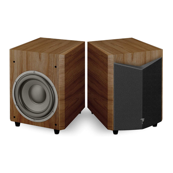 Focal CHORUS V Serie Manuales