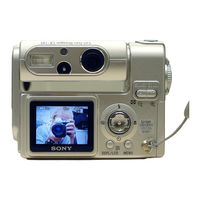 Sony Cyber-shot DSC-F77 Manual De Instrucciones