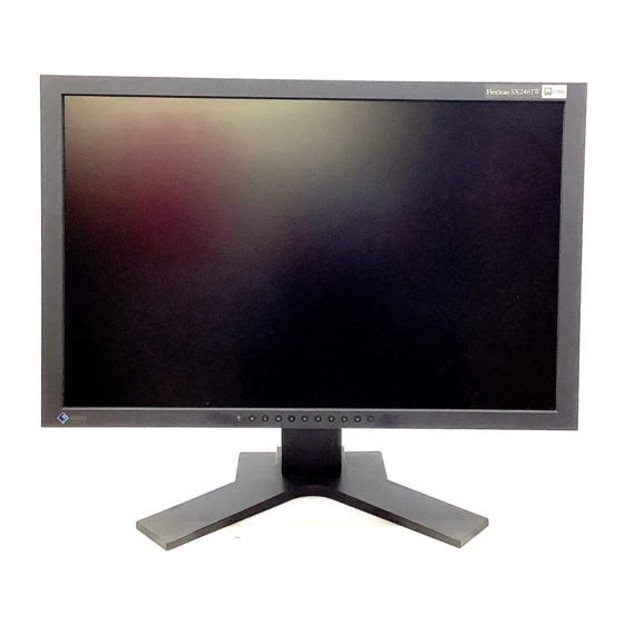Eizo FlexScan SX2461W Manual Del Usuario