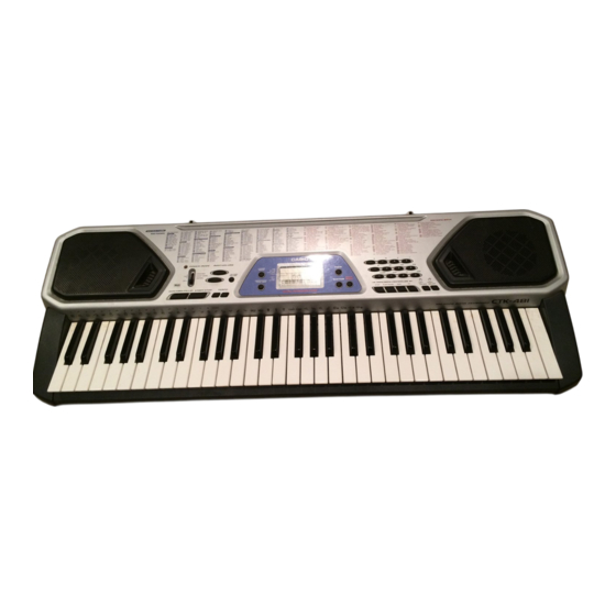 Casio CTK-481 Guia Del Usuario