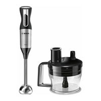 Bosch ErgoMixx Style MS6 Serie Instrucciones De Uso