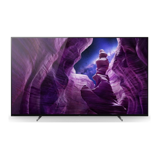 Sony BRAVIA KD-65A89 Guía De Referencia