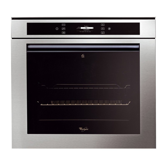 Whirlpool AKZM 6560 Manual Del Usuario Y De Mantenimiento
