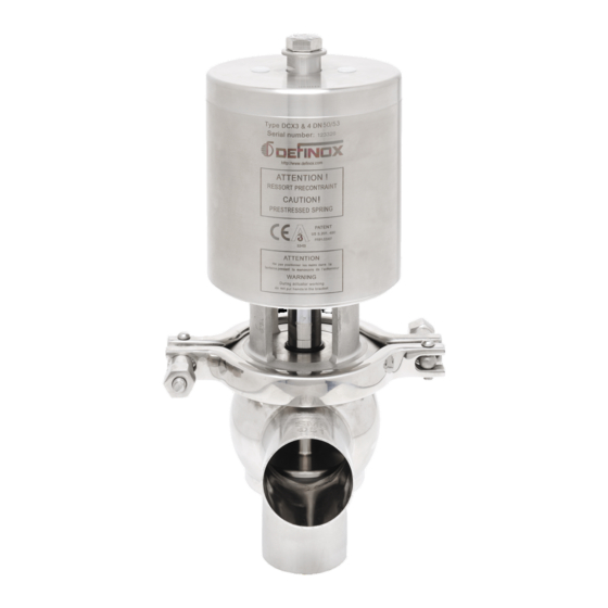 Definox DCX3 Manual De Mantenimiento