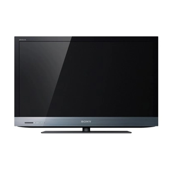 Sony BRAVIA KDL-46EX523 Manual De Instrucciones