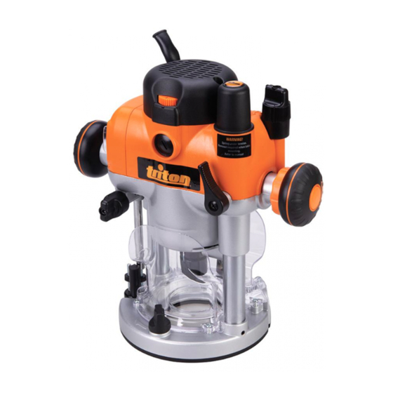 Triton TRA001 Instrucciones De Uso Y De Seguridad