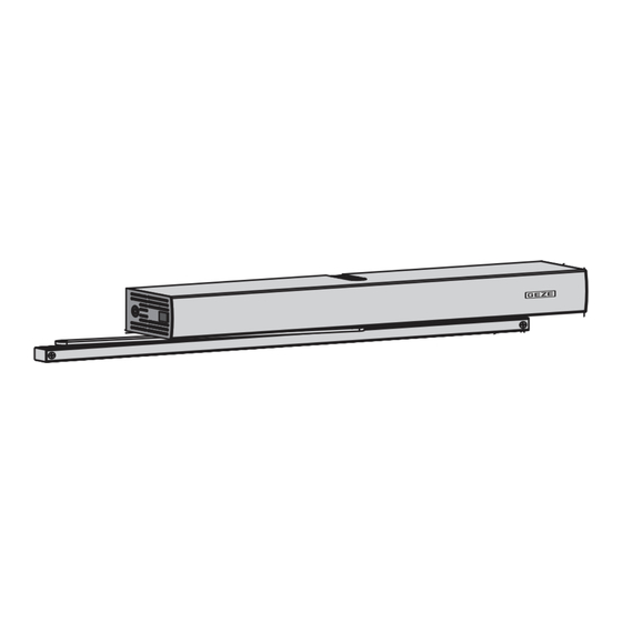 GEZE Slimdrive EMD Instrucciones De Montaje Y Mantenimiento